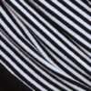 black white