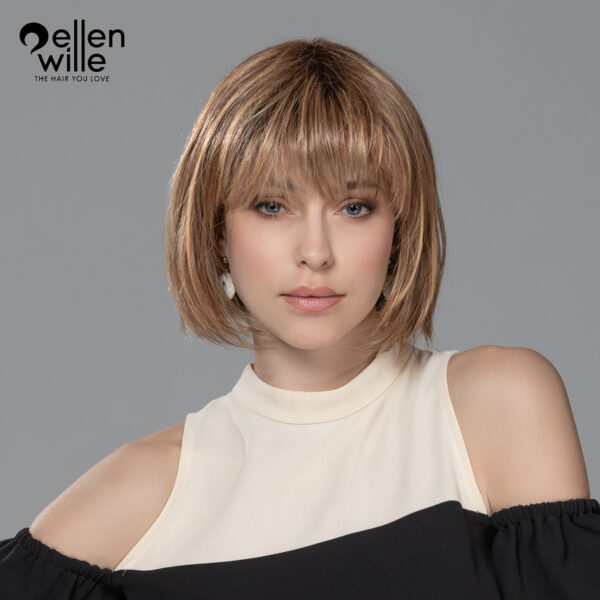 Perucă damă model bob franțuzesc cu breton Sing Mono Part