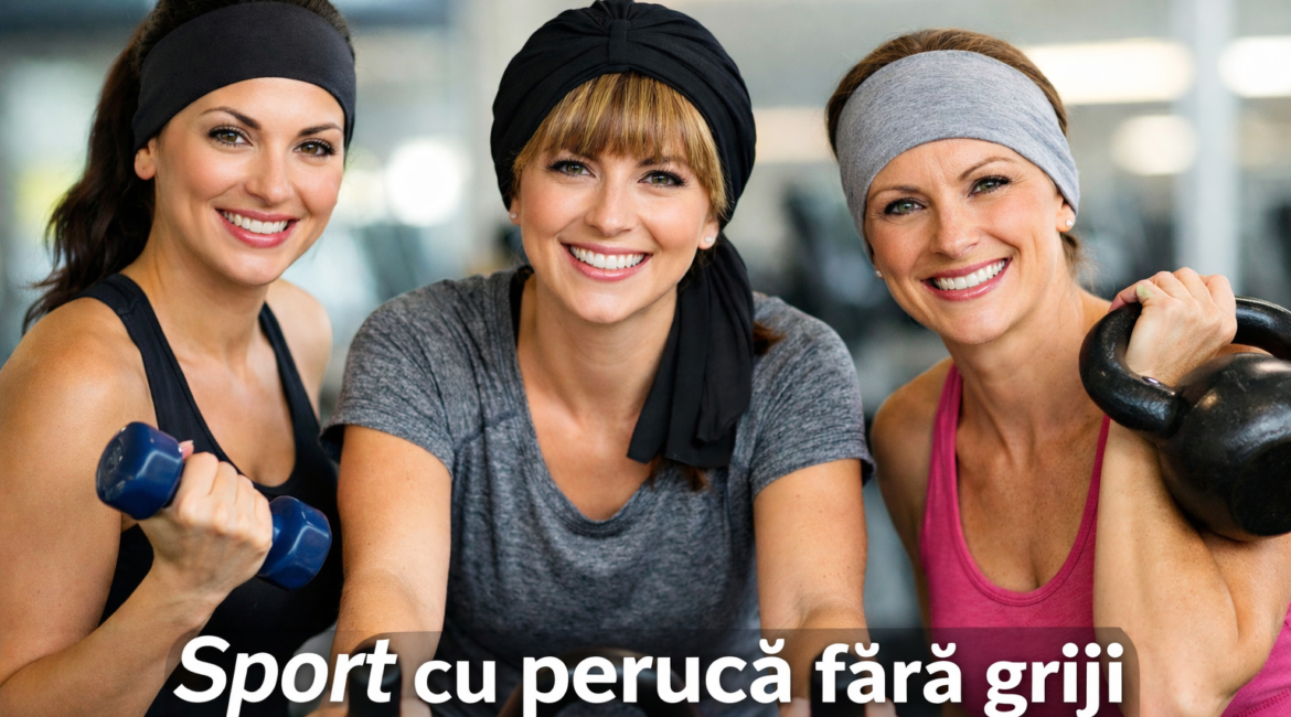 Sport cu perucă. Fără riscuri. Sport cu perucă. Fără riscuri.