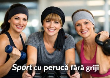 Sport cu perucă. Fără riscuri.