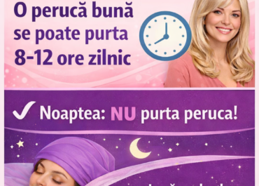 Câte ore pe zi se poartă o perucă bună?