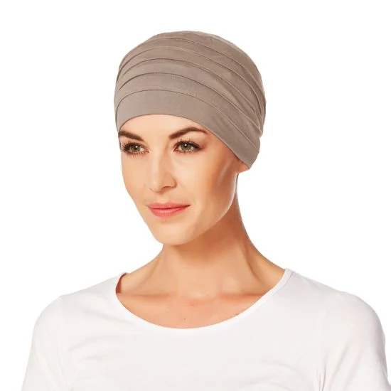 Turban medical Yoga brown clasic, ușor bambus Turban medical Yoga brown clasic, ușor bambus