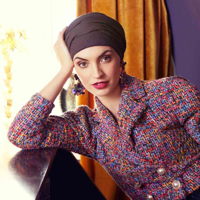 3015 HocSapphire Turban 0615 Stone Grey 3015 HocSapphire Turban 0615 Stone Grey - imagine 2