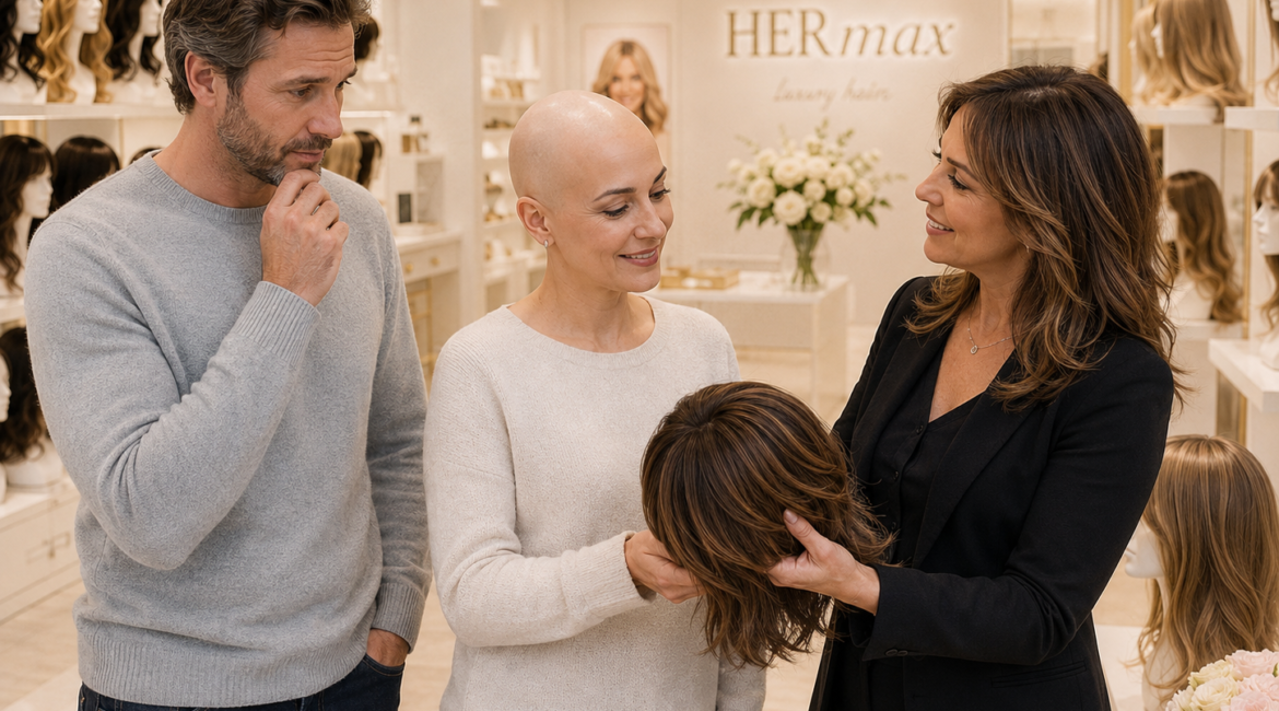 Cum ajuti un apropiat care are cancer sa aleaga o peruca: ghidul sincer pentru familie si prieteni Cum ajuti un apropiat care are cancer sa aleaga o peruca: ghidul sincer pentru familie si prieteni